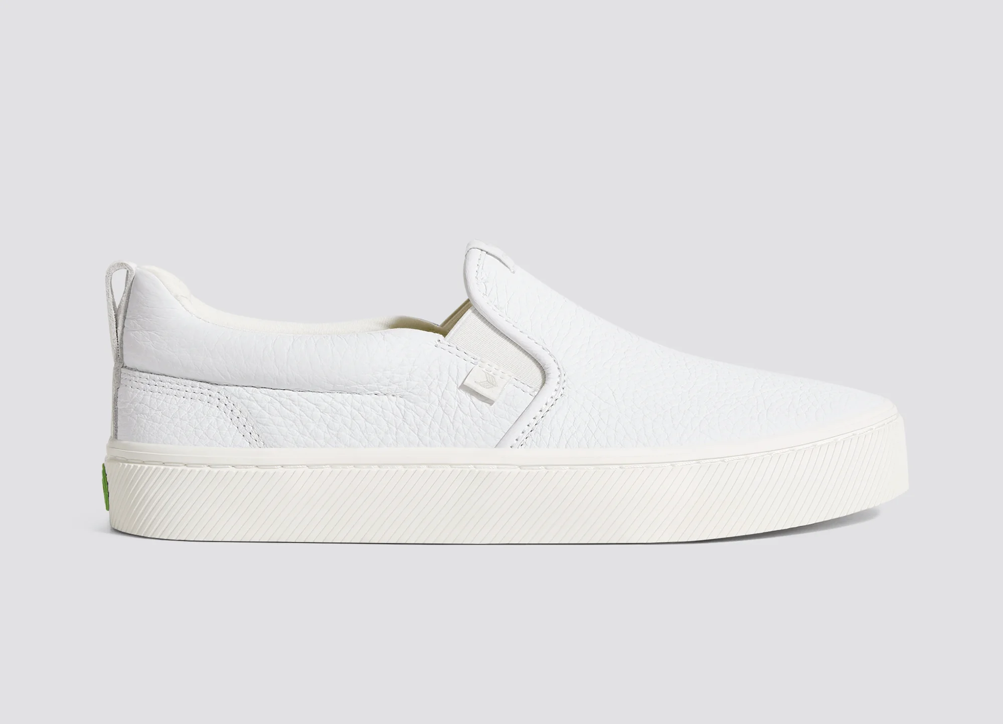 SLIP-ON White Premium Leather Sneaker - Image 4