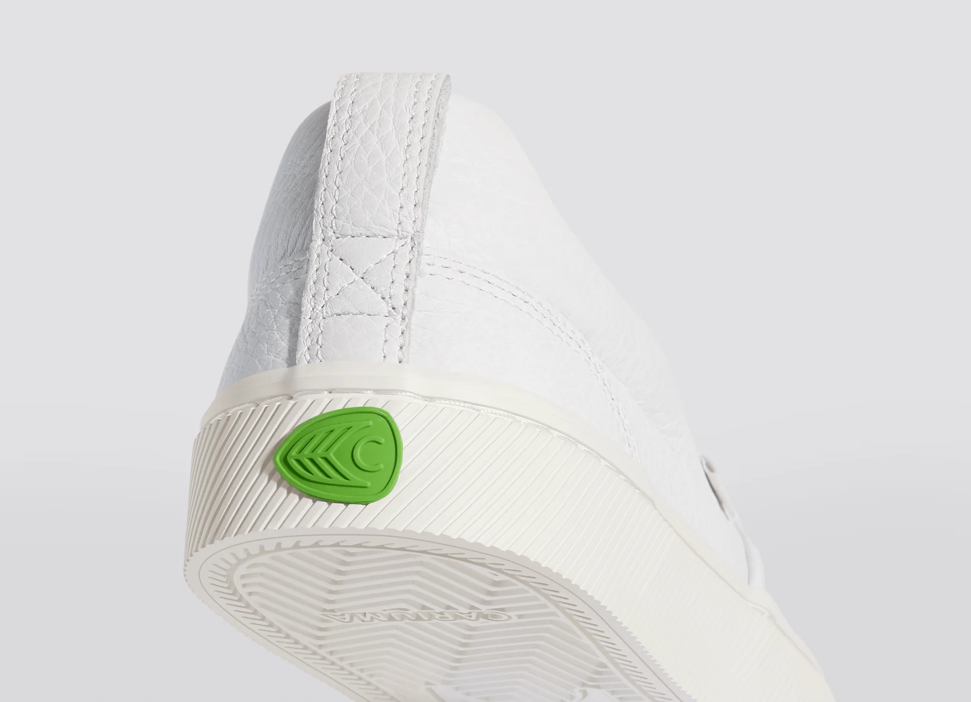 SLIP-ON White Premium Leather Sneaker - Image 8