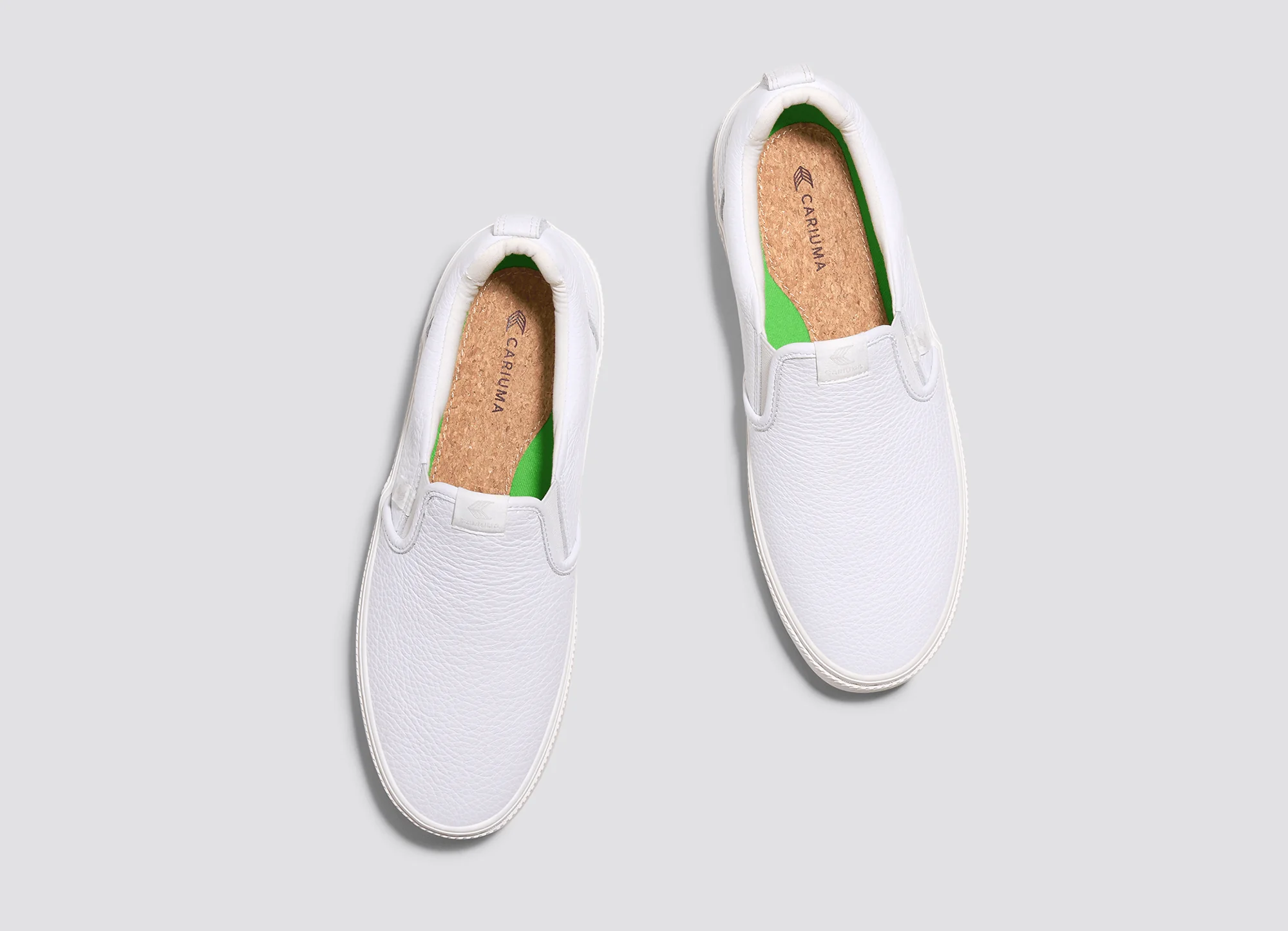 SLIP-ON White Premium Leather Sneaker - Image 9