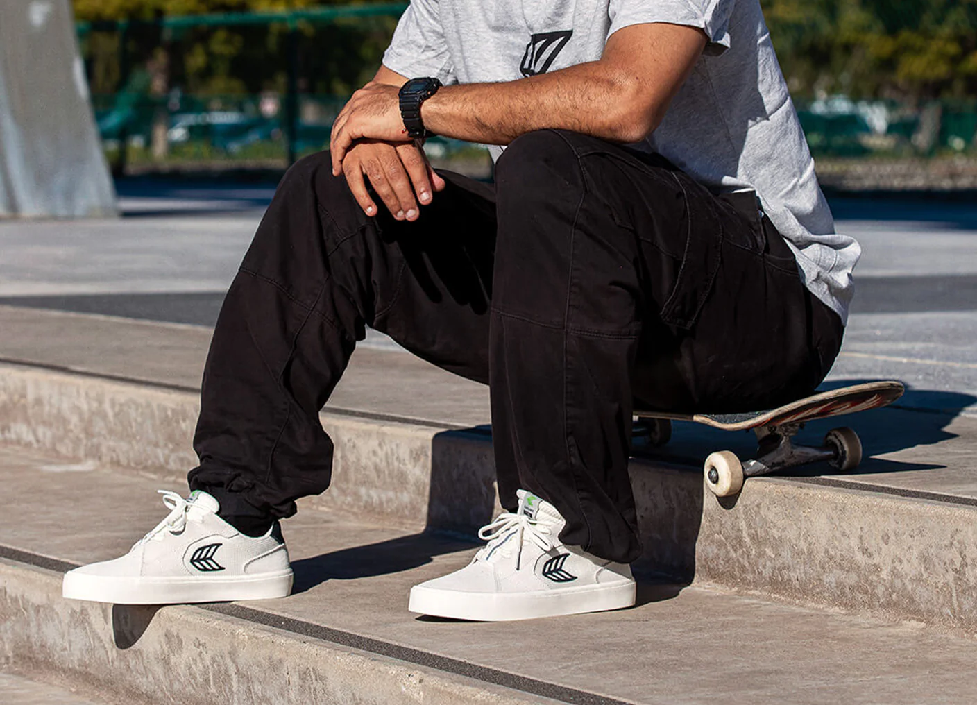 T20 PRO Vintage White Suede Off-White Mesh Black Logo Sneaker - Image 6