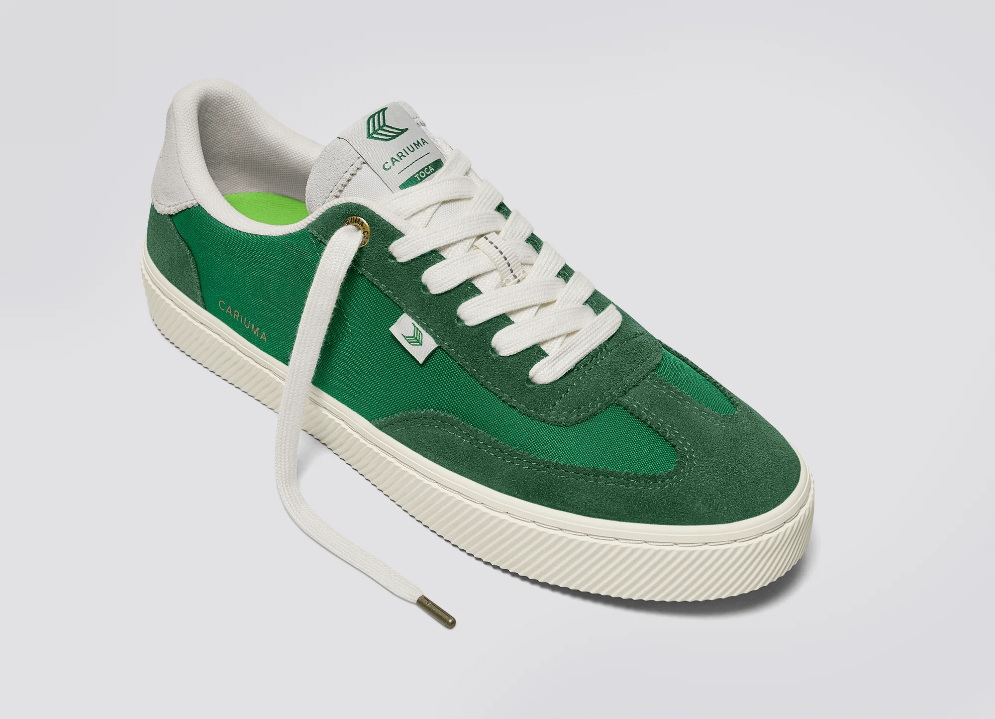 TOCA Abundant Green Suede Green Nylon Sneaker - Image 5
