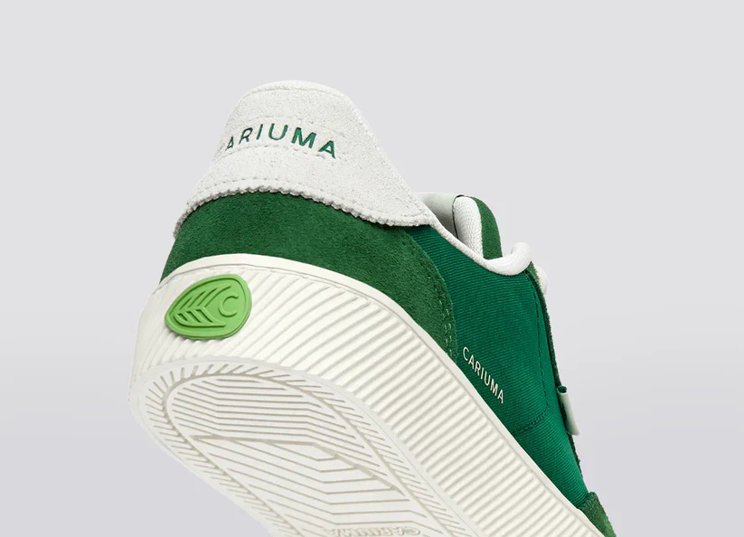 TOCA Abundant Green Suede Green Nylon Sneaker - Image 8