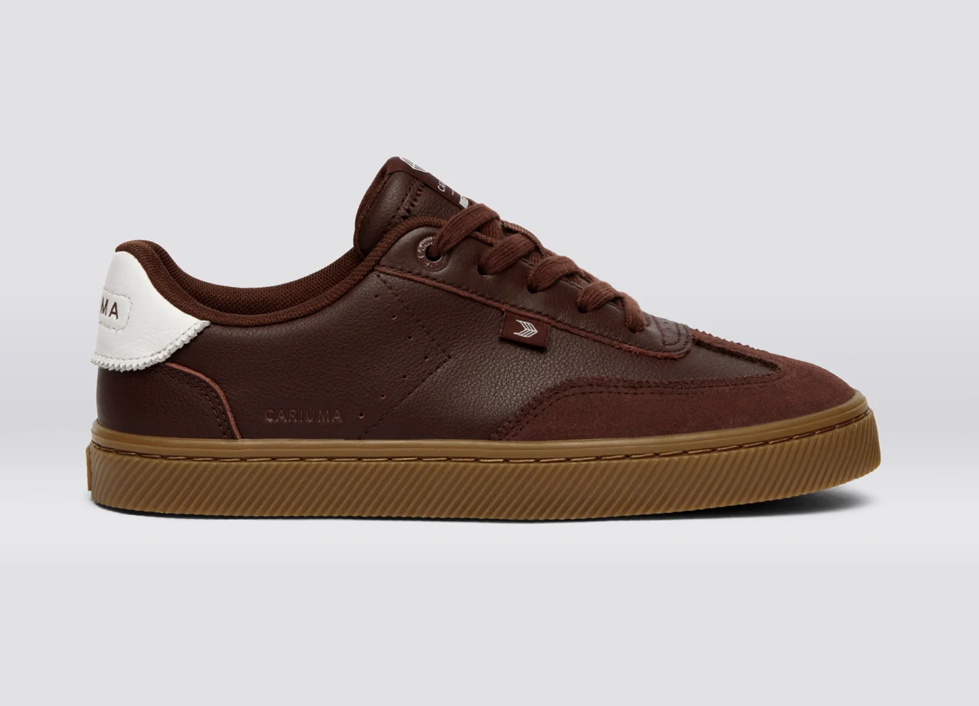 TOCA Coffee Brown Diamond Leather Brown Suede Sneaker - Image 3