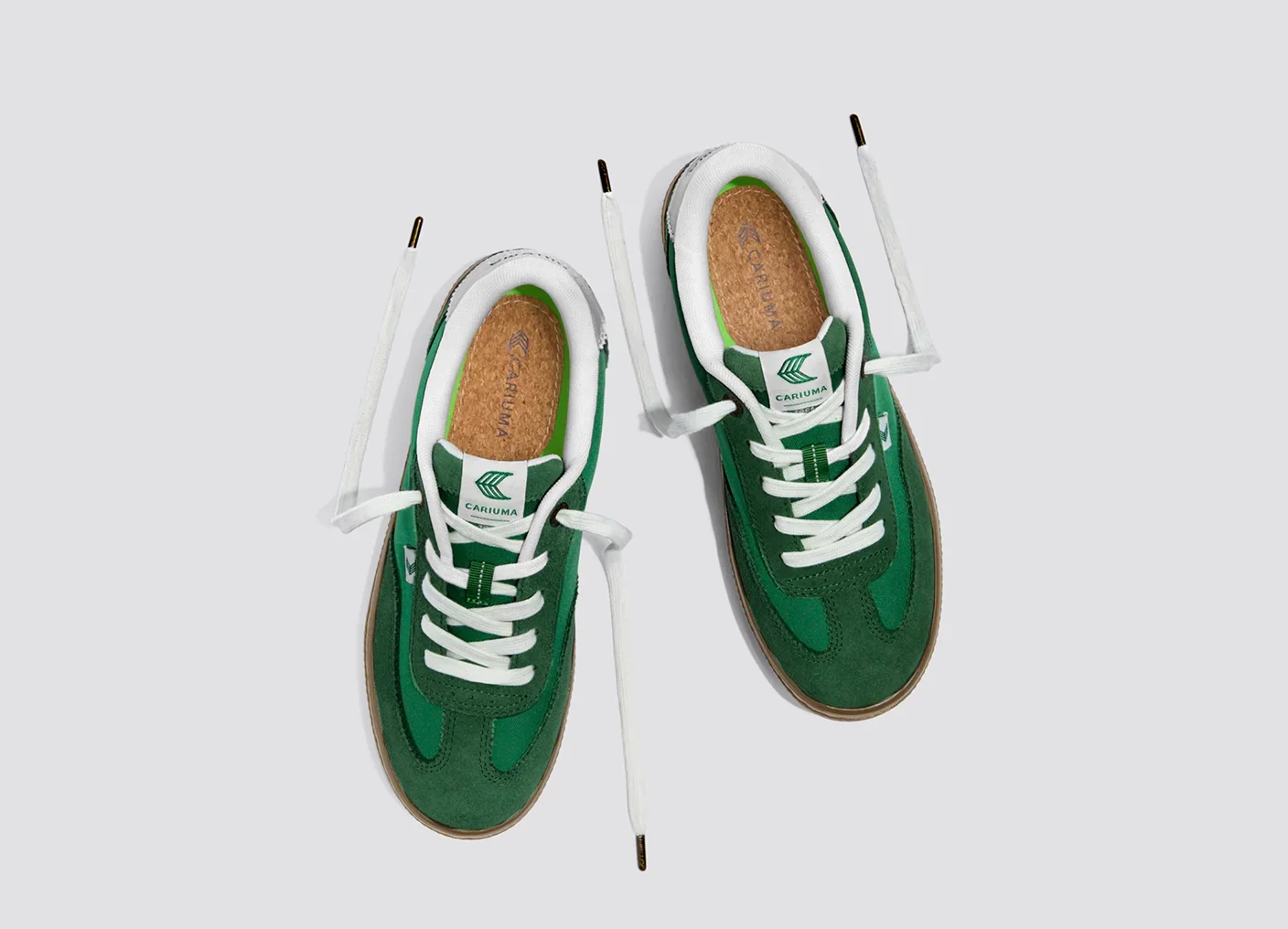 TOCA Green Nylon and Suede Sneaker - Image 9