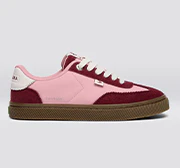 TOCA Teak Bright Rose Nylon Cabernet Suede Sneaker - Image 11