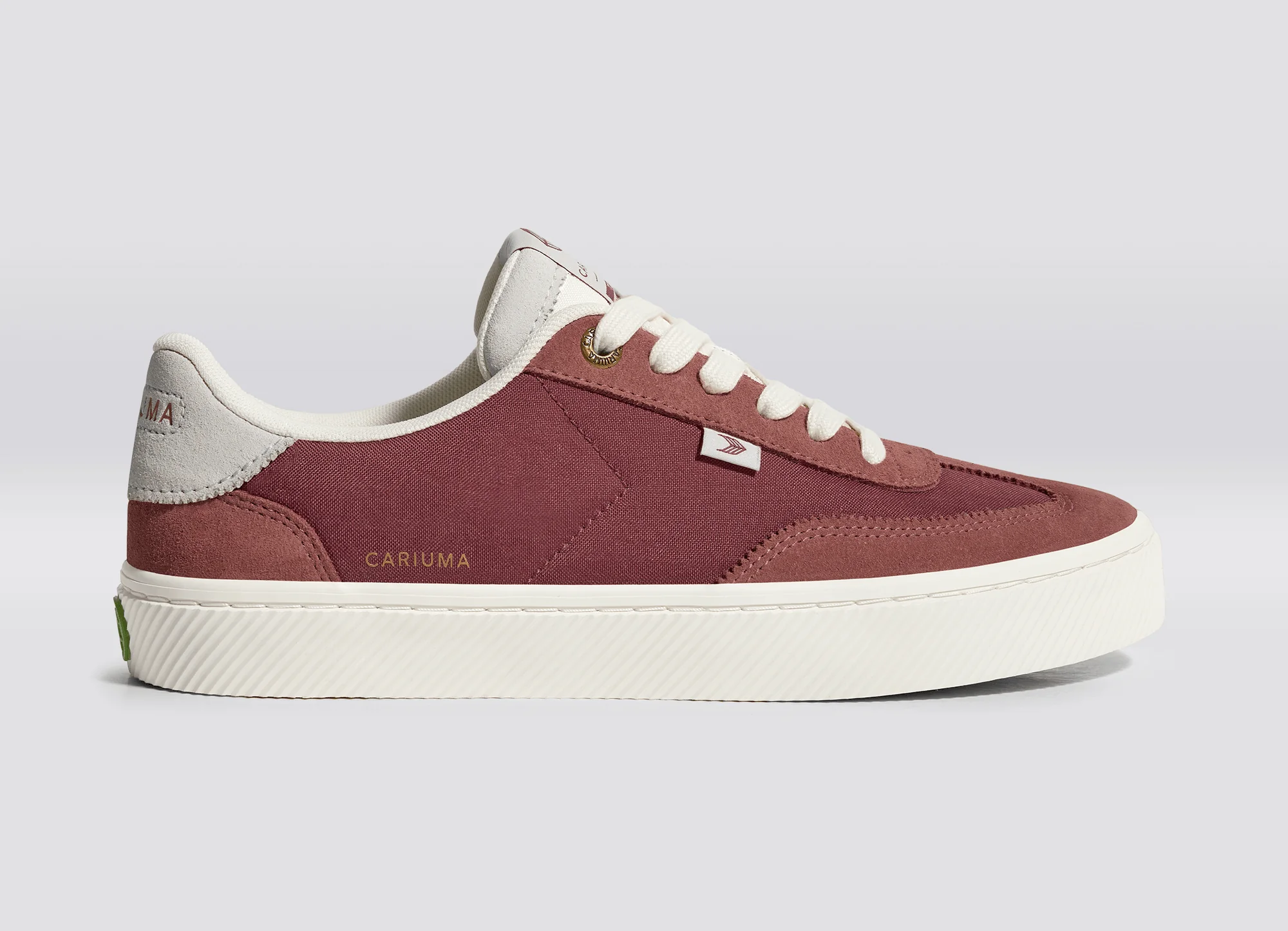 TOCA Withered Rose Suede Dark Rose Nylon Sneaker - Image 4