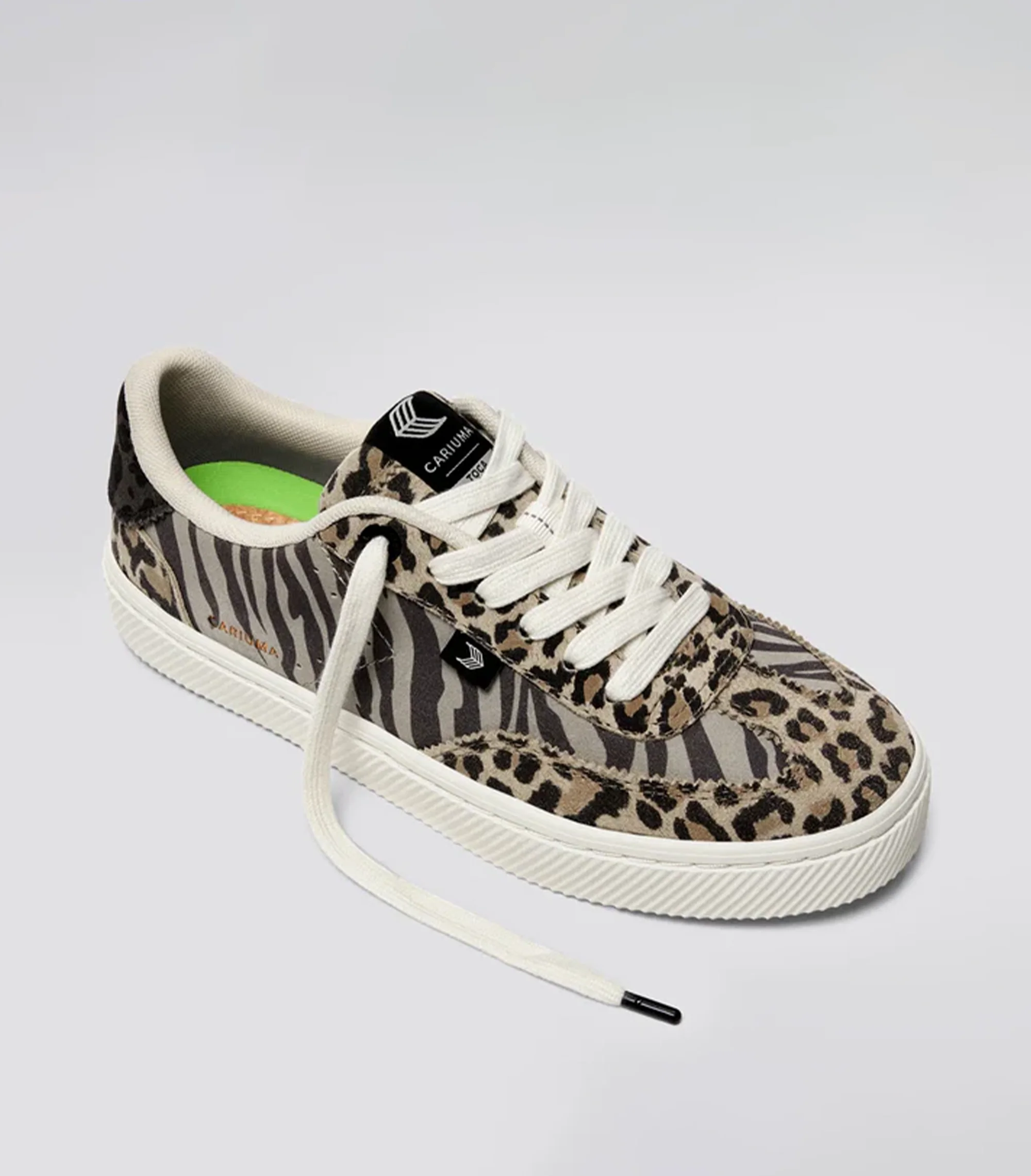 TOCA Zebra Leopard Print Suede Sneaker - Image 3