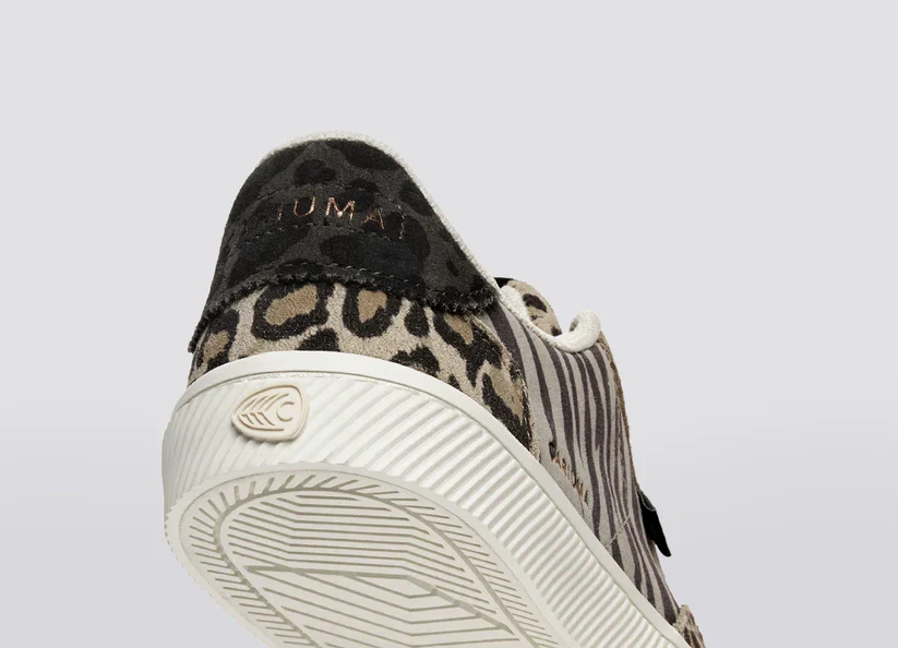 TOCA Zebra Leopard Print Suede Sneaker - Image 8
