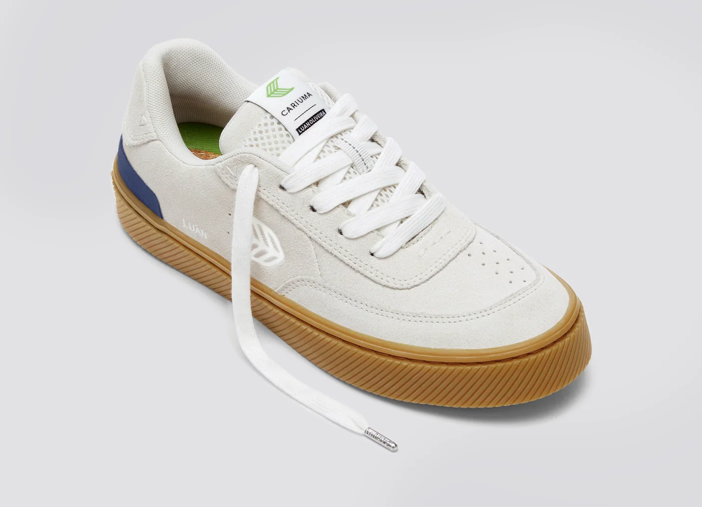 LUAN PRO Suede Smoke White - Image 4