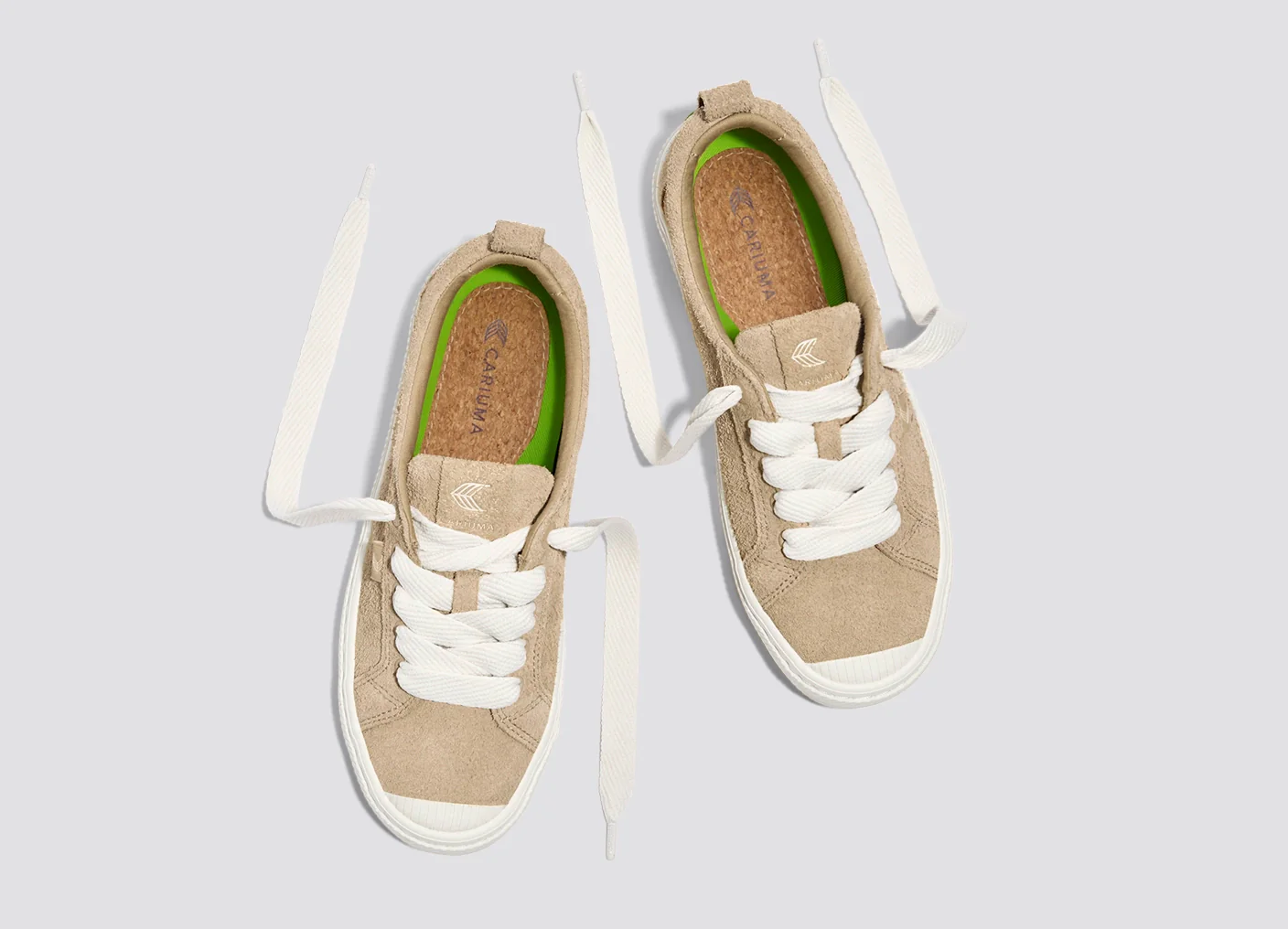 OCA Low Hairy Suede Desert Taupe - Image 8