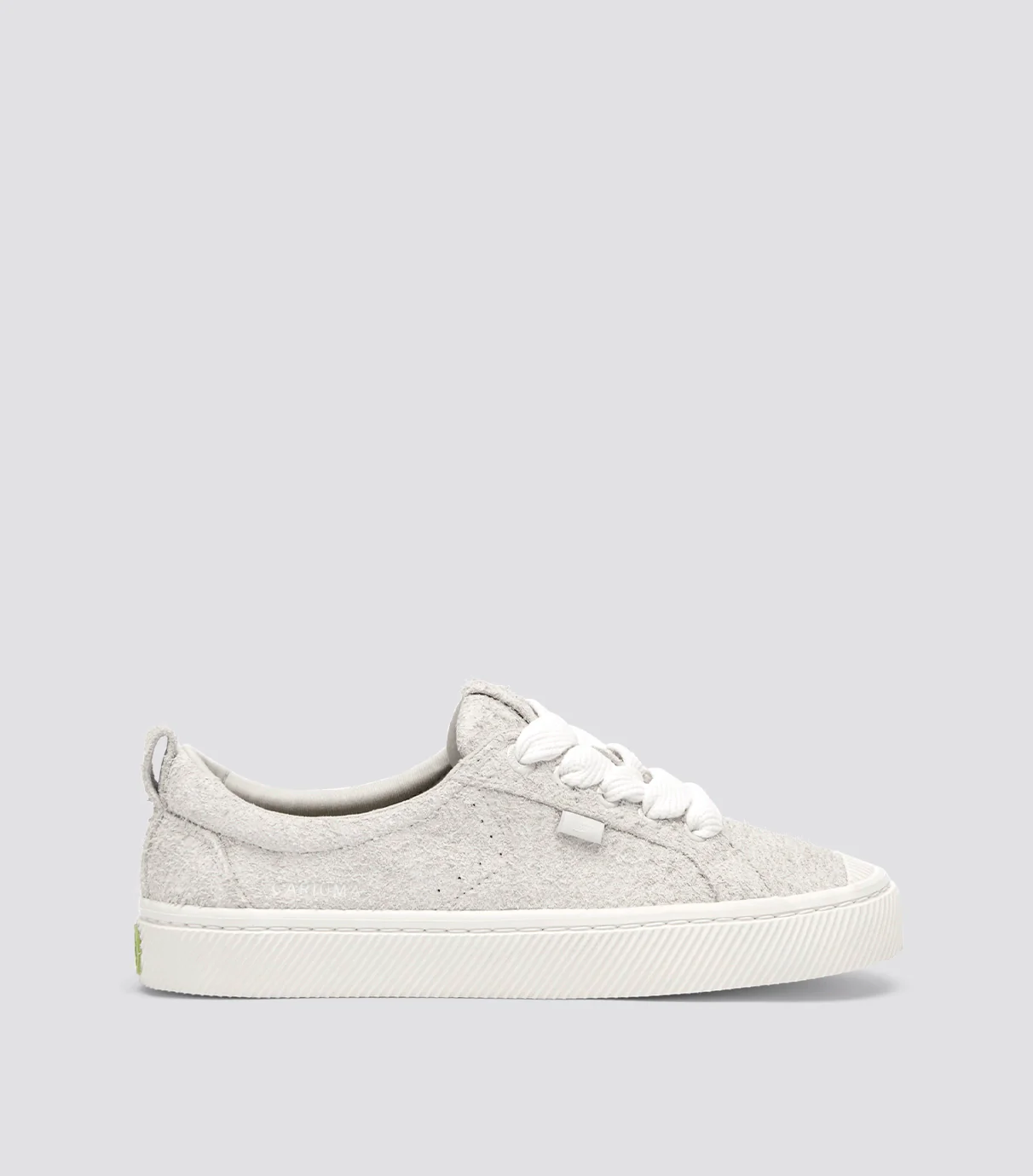 OCA Low Hairy Suede Smoke White