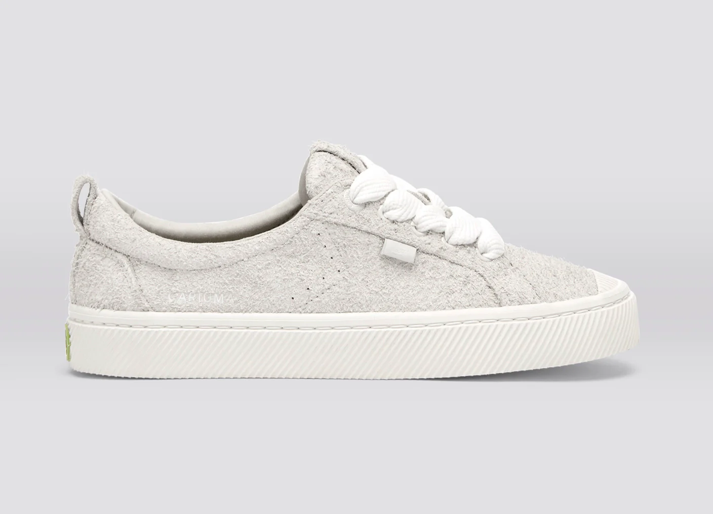 OCA Low Hairy Suede Smoke White - Image 3