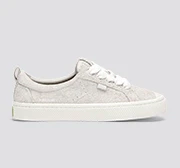 OCA Low Hairy Suede Smoke White - Image 9