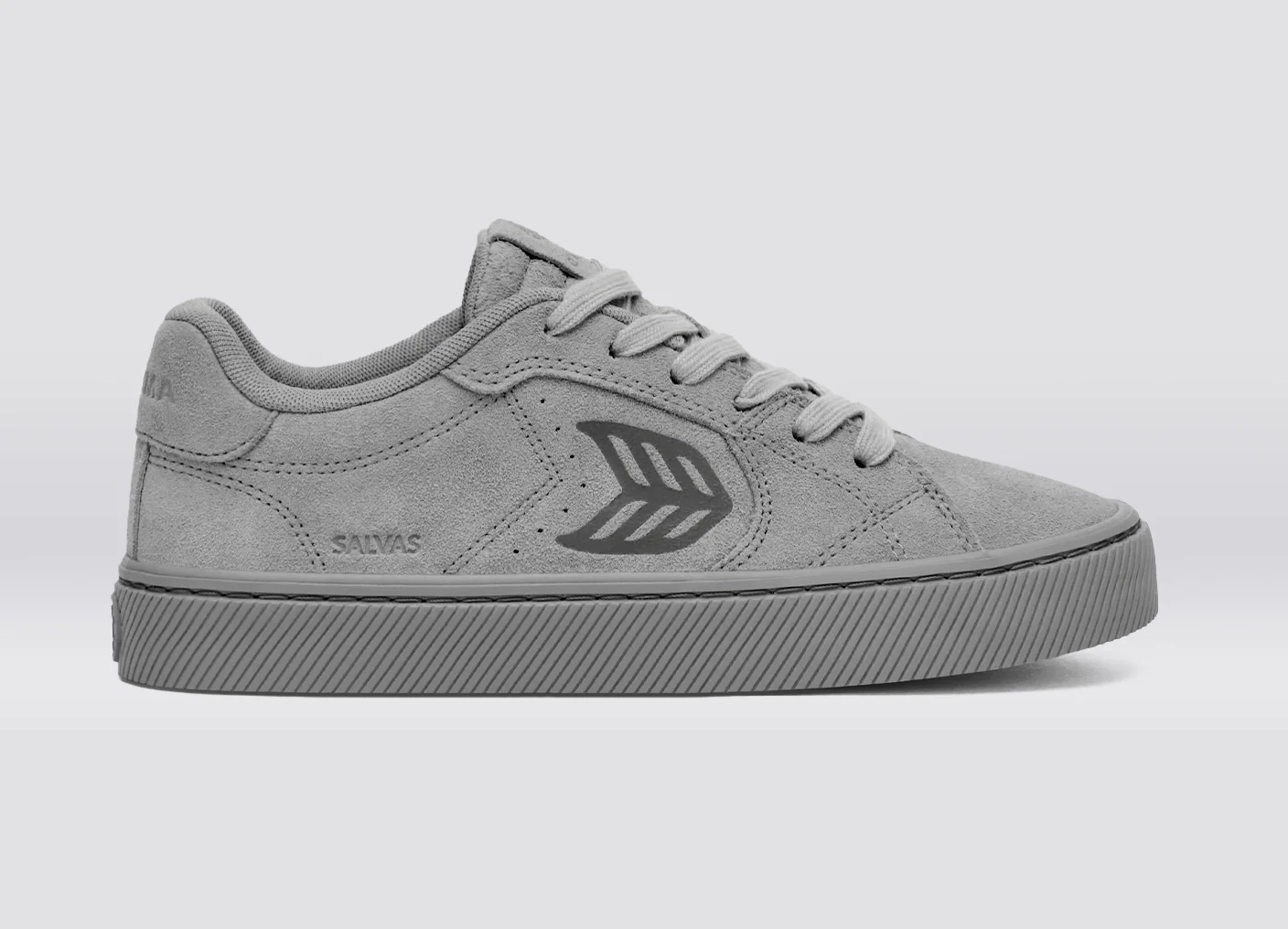 SALVAS Suede All Light Grey - Image 3
