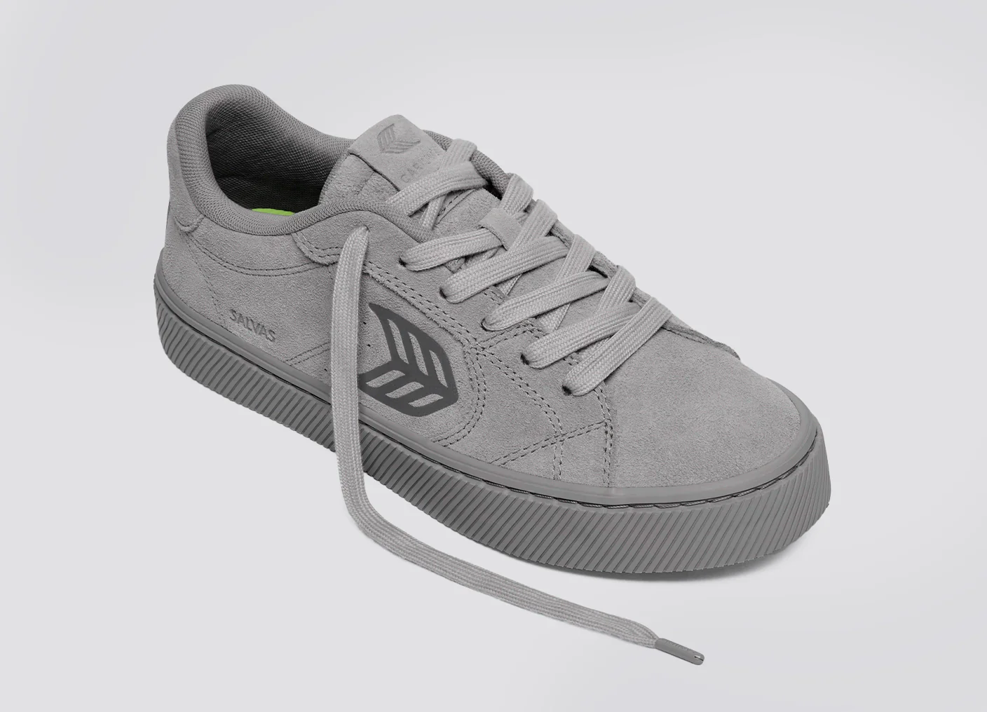 SALVAS Suede All Light Grey - Image 4
