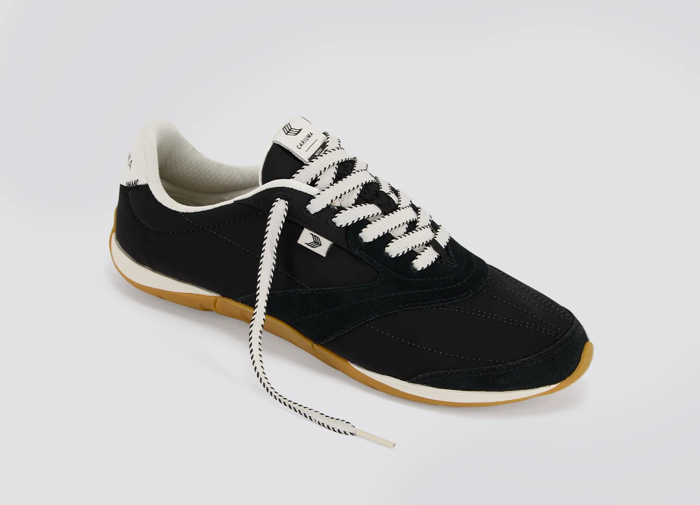SUTAI Nylon and Suede Black - Image 4