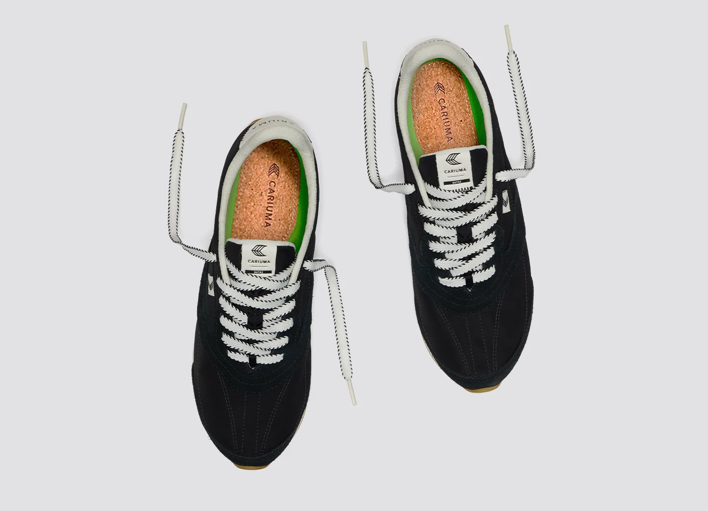 SUTAI Nylon and Suede Black - Image 8