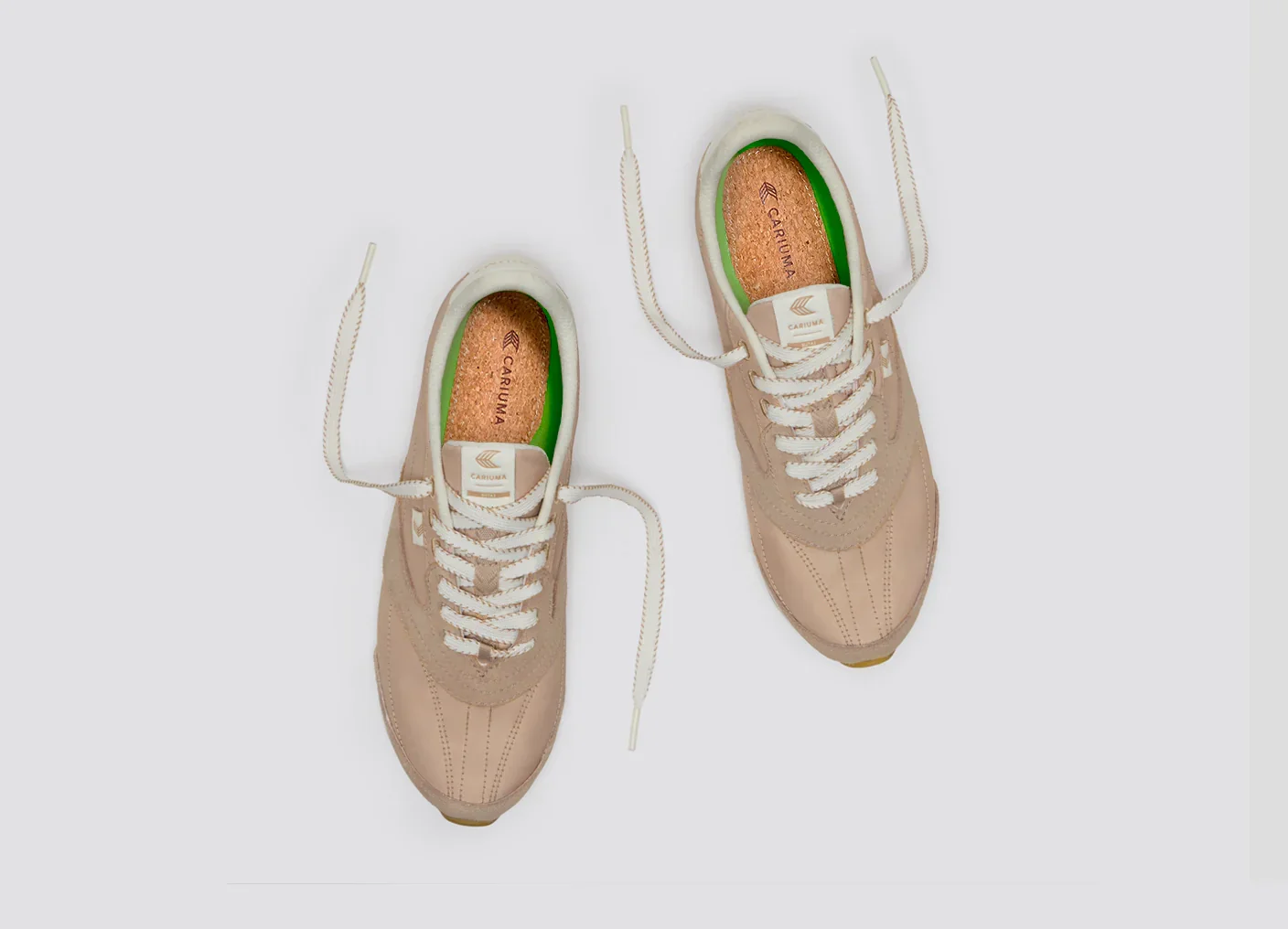 SUTAI Nylon and Suede Desert Taupe - Image 8