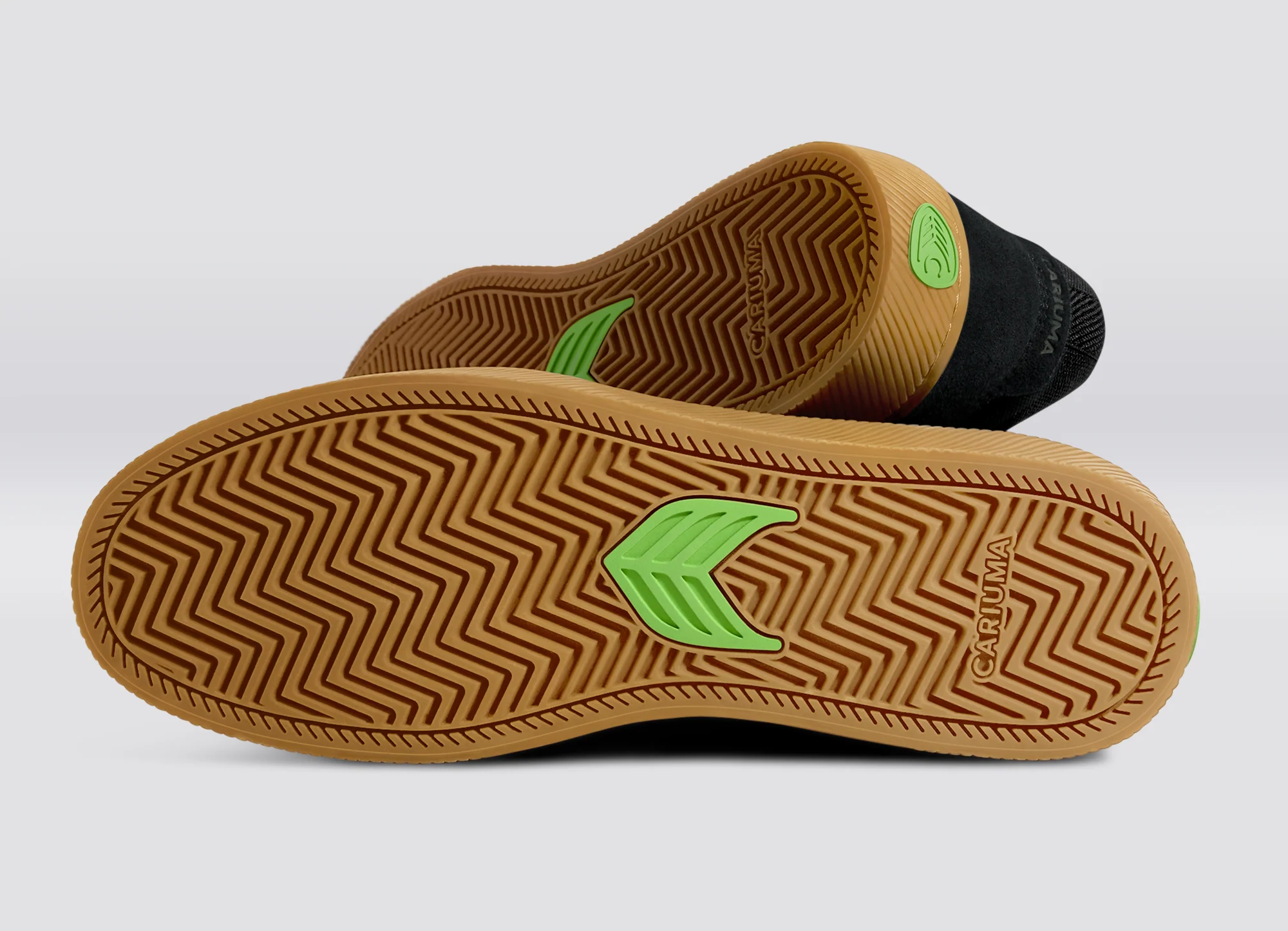 VALLELY PRO Gum Black Suede and Cordura Ash Grey Logo Sneaker - Image 7