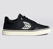 VALLELY PRO Black Suede and Cordura Ivory Logo Sneaker - Image 11